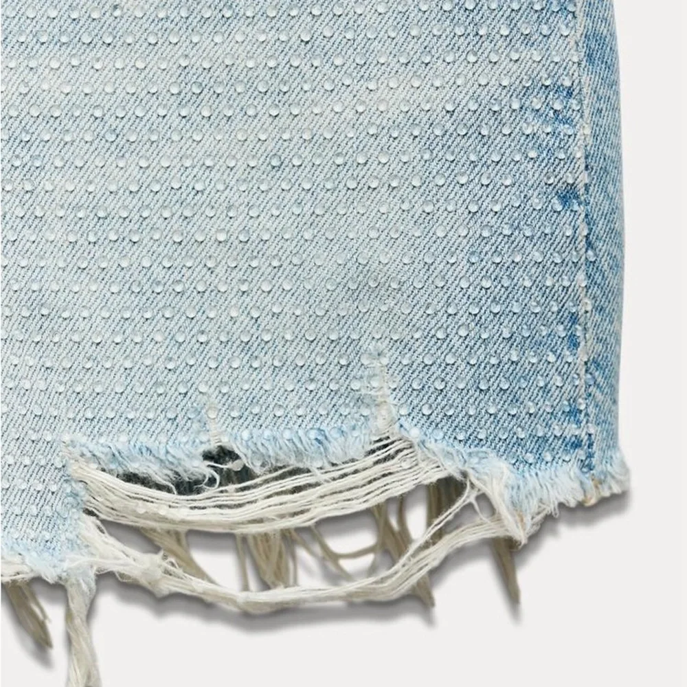 Zara Blue Denim Women's Shorts